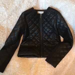 New! Youth Leather-like Jacket with Full Zip